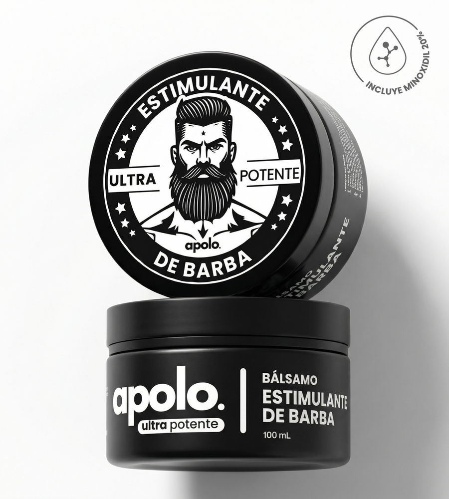 APOLO Ultra Potente – Bálsamo para Crecimiento de Barba | 100 mL
